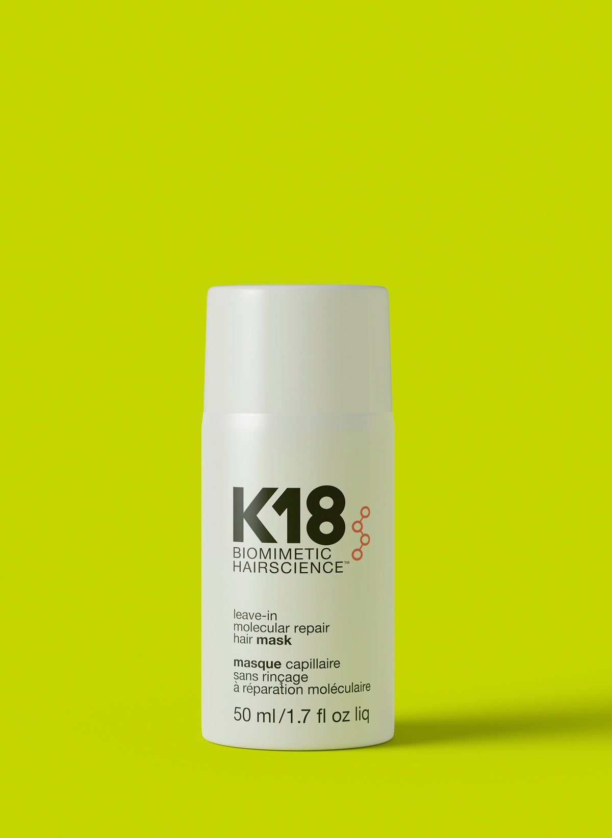 Full-Size Leave-InMolecular Repair HairMask 50mL K18 BIOMIMETIC HAIRSCIENCE