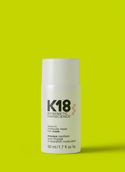 Full-Size Leave-InMolecular Repair HairMask 50mL K18 BIOMIMETIC HAIRSCIENCE