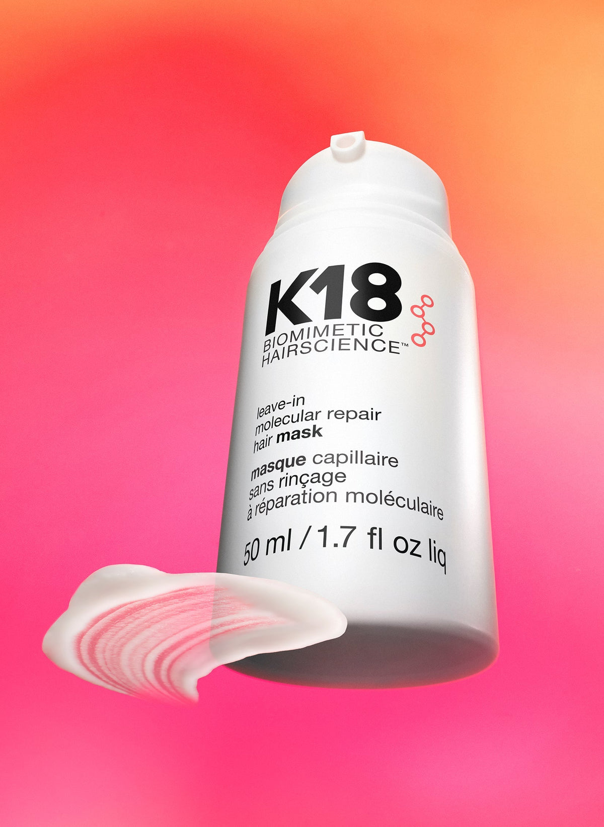 Full-Size Leave-InMolecular Repair HairMask 50mL K18 BIOMIMETIC HAIRSCIENCE