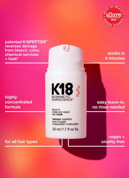 Full-Size Leave-In Molecular Repair Hair Mask 50mL