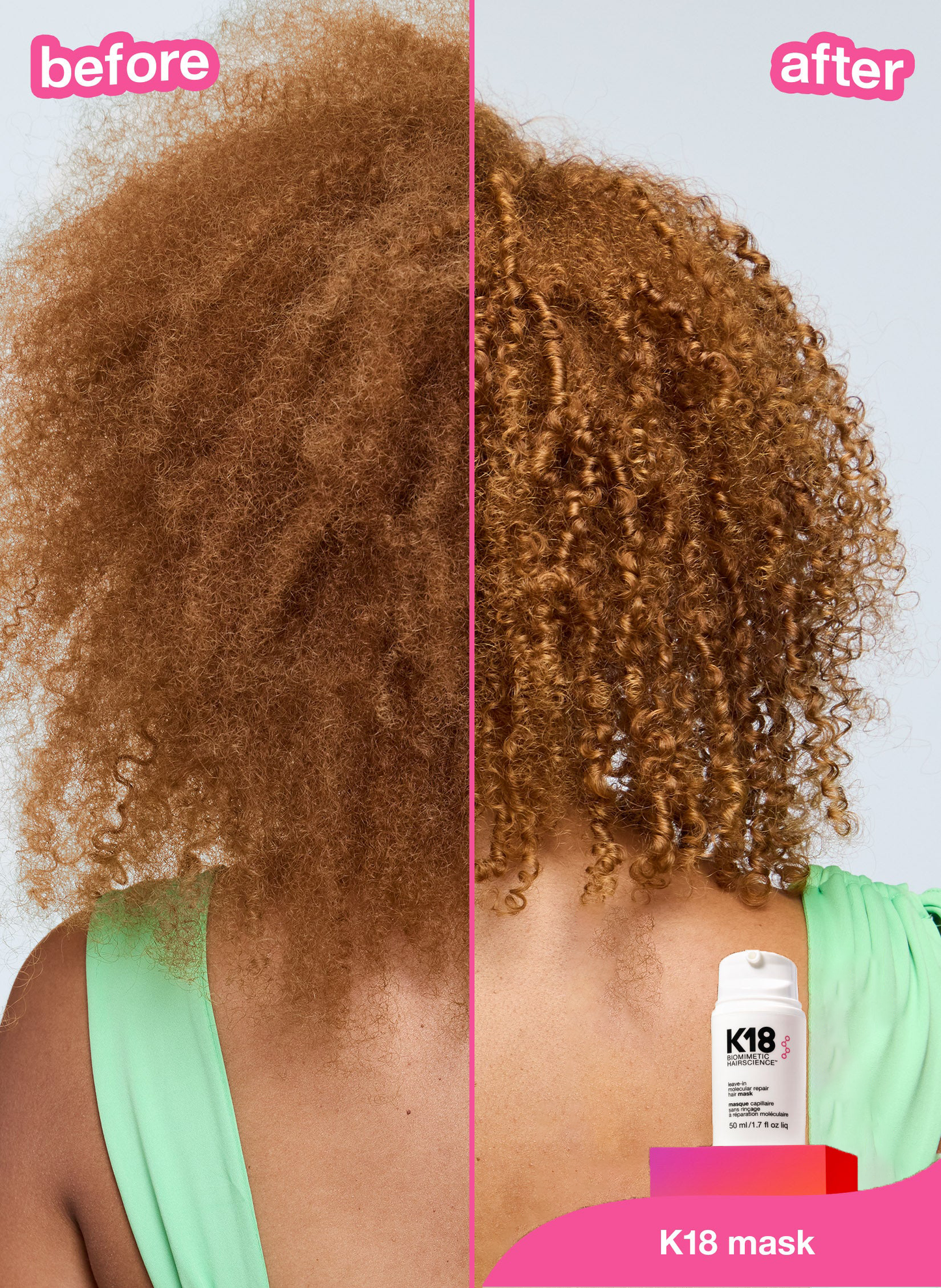 Full-Size Leave-In Molecular Repair Hair Mask 50mL