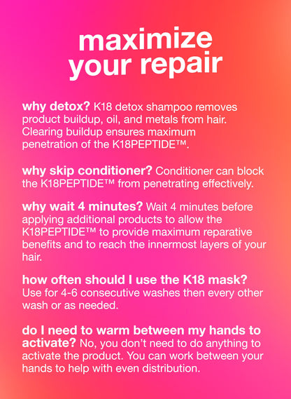 Full-Size Leave-In Molecular Repair Hair Mask 50mL